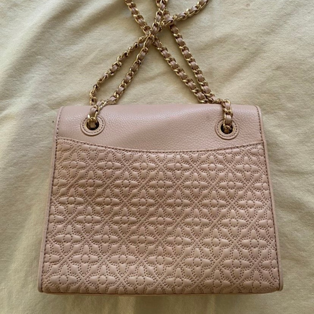 Tory burch pink crossbody shoulder bag